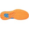 Zapatilla aero knit brilliant blue/neon orange