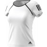 Camiseta club white/black