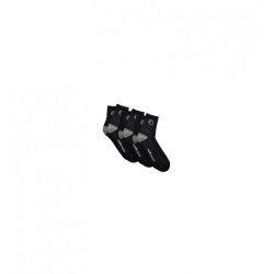 Pack 3 pares de calcetines court por middle moon negros 3942