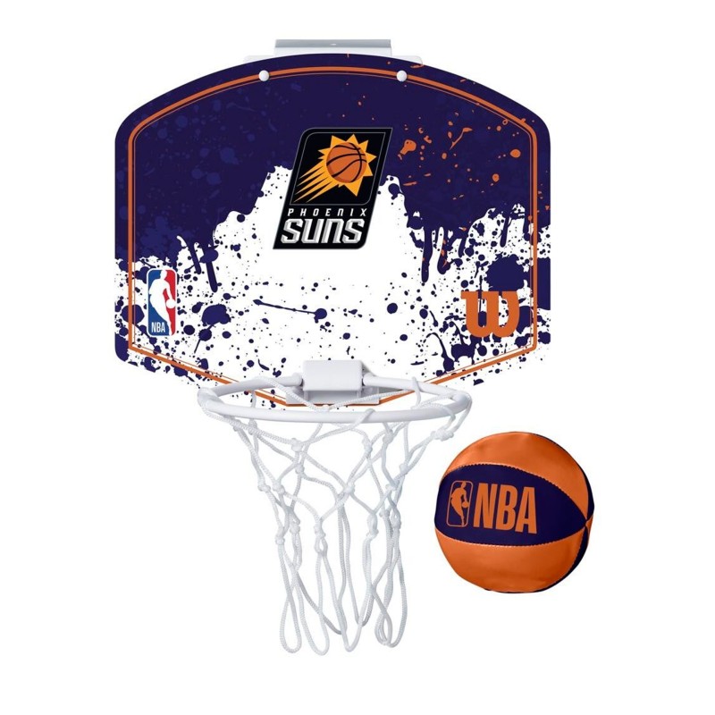 SET MINICANASTA WILSON TEAM MINI HOOP NBA SUNS