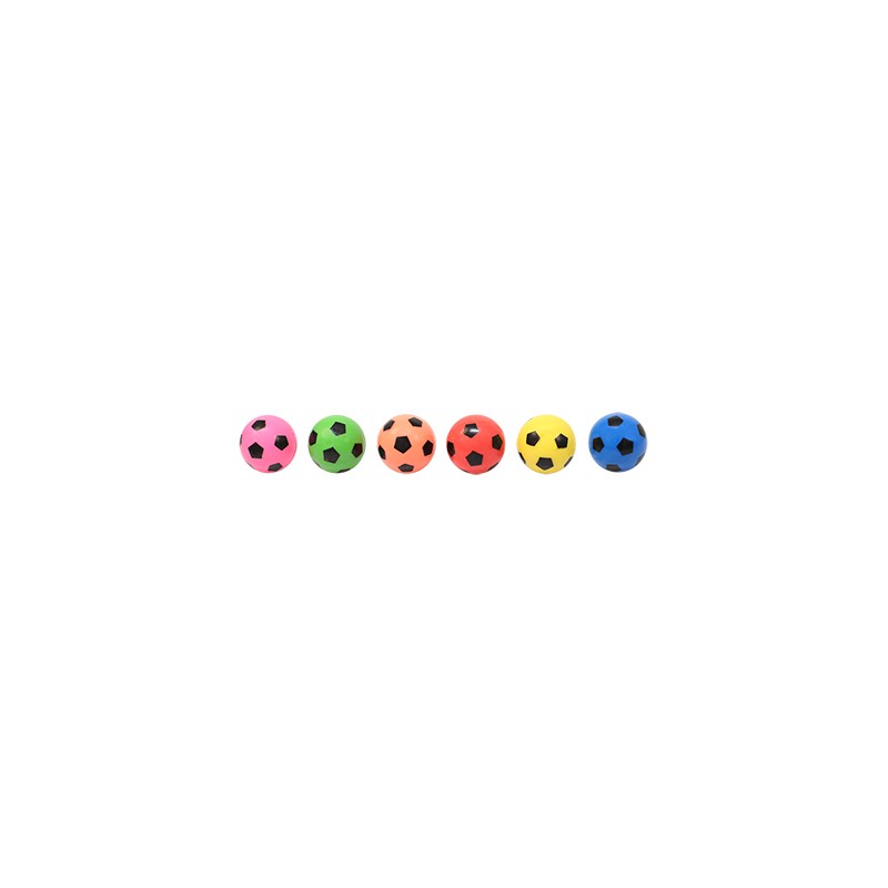 PACK 5 SOCCER BOUNCING BALLS 3,2CM