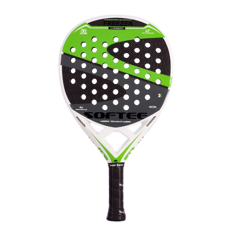 PADEL RACKET SOFTEE FREEZER CARBON GREEN