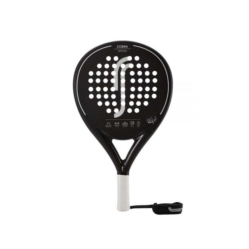 PALA RS PADEL COBRA EDITION NEGRO BLANCO