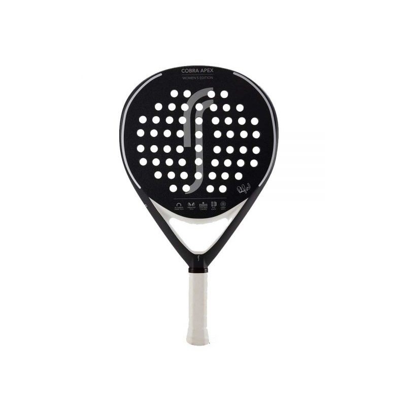 PADEL RACKET RS PADEL COBRA APEX EDITION BLACK GREY WOMEN