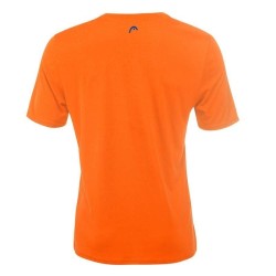 Camiseta basic tech men fluor orange