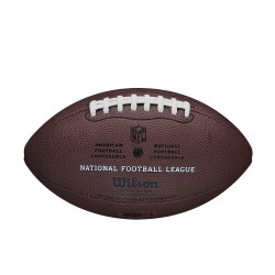 AMERICAN FOOTBAL WILSON NFL DUKE REPLICA - WITH EXHIBITOR -