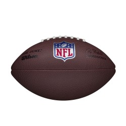 AMERICAN FOOTBAL WILSON NFL DUKE REPLICA - WITH EXHIBITOR -