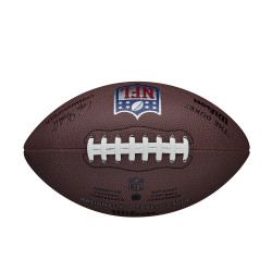 AMERICAN FOOTBAL WILSON NFL DUKE REPLICA - WITH EXHIBITOR -