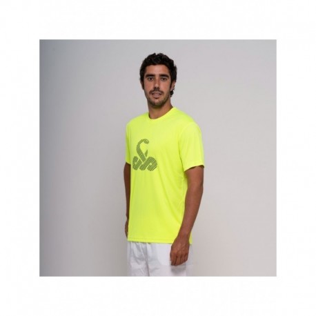 Camiseta vibora taipan hombre amarillo