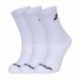 Pack 3p calcetines babolat alto blancos